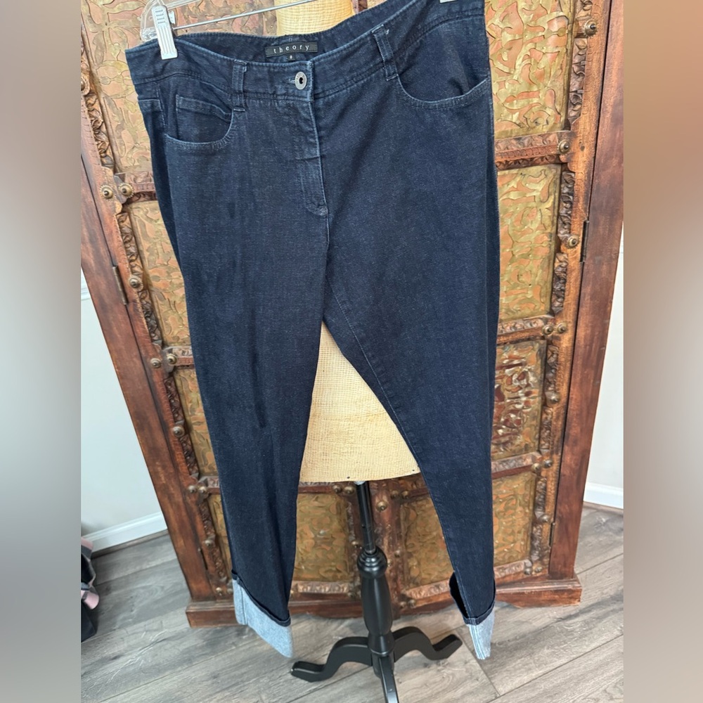 Theory Blue Skinny Jeans‎ Classic Style 8